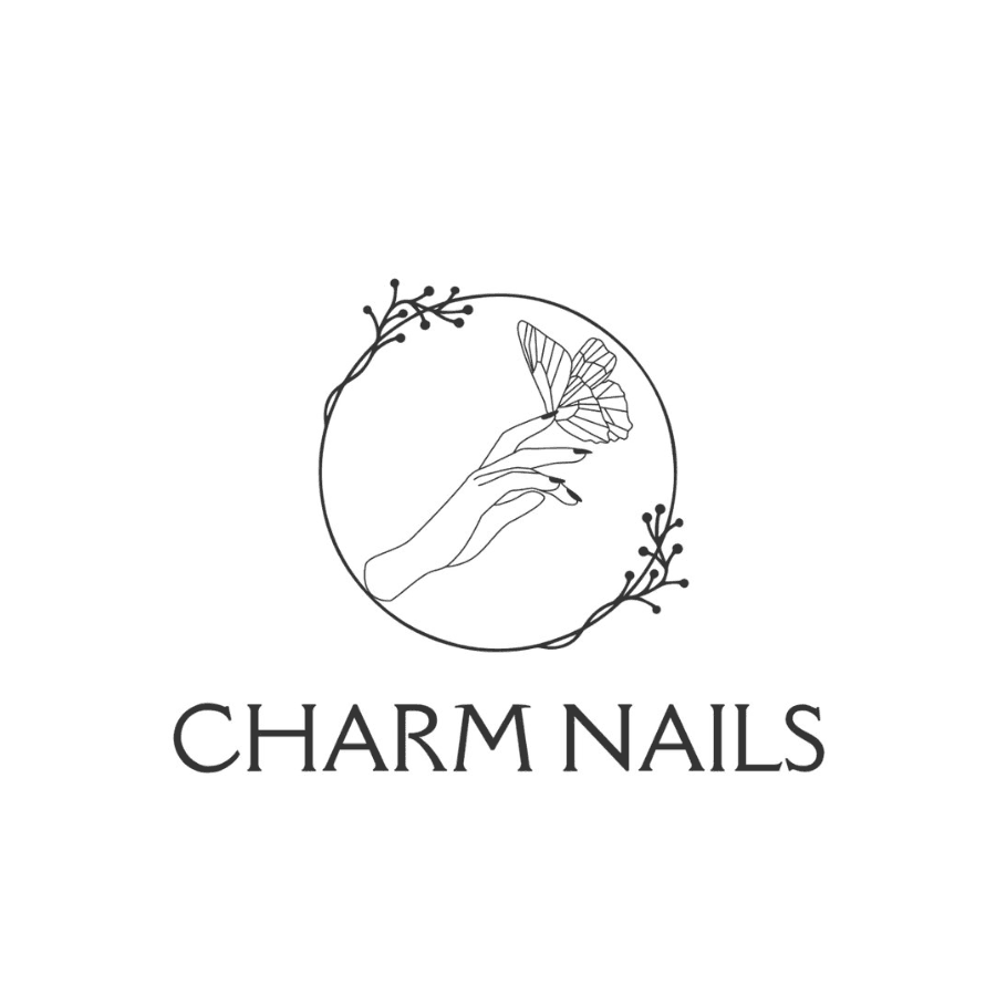 Charm Nails logo